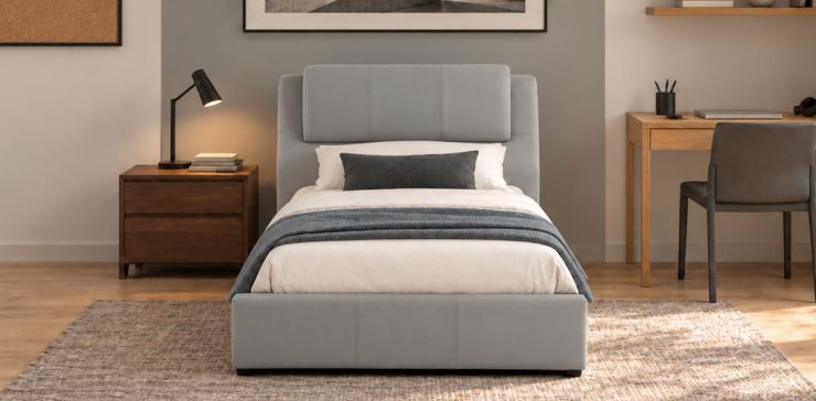 Cama Individual Joyce Gris