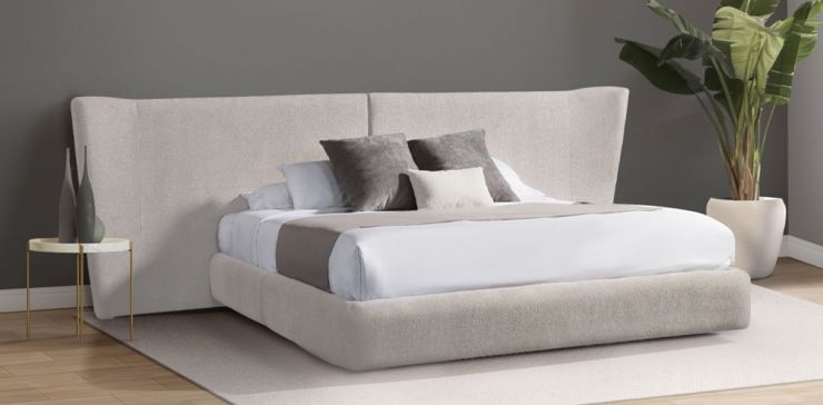 Cama King Size Aria Beige