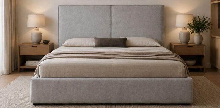 Cama King Size Firenze Gris