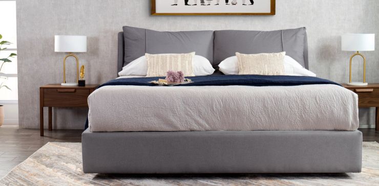 Cama King Size Milah Gris