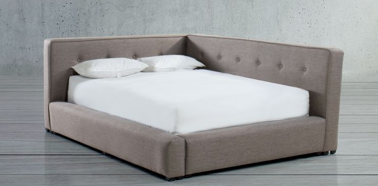 Cama Matrimonial Dayton Beige