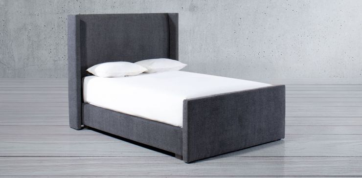 Cama Matrimonial Alicia Gris