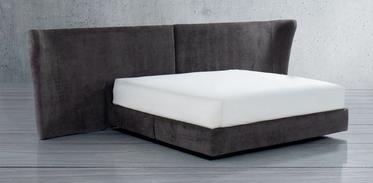 Cama Matrimonial Aria Gris