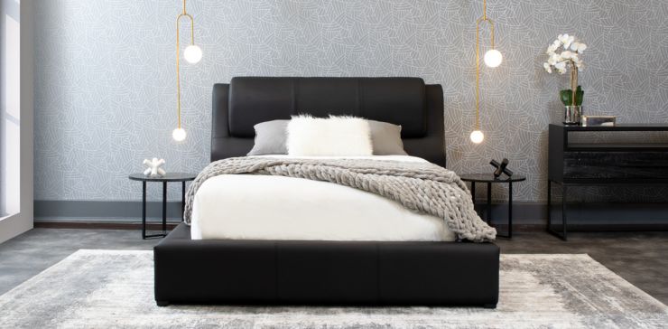 Cama Matrimonial Joyce Negro
