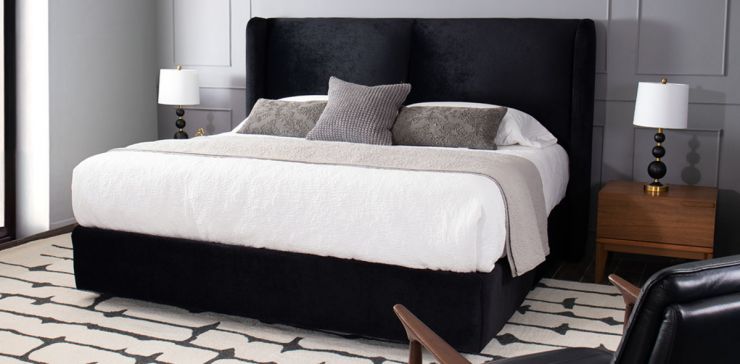 Cama Matrimonial Manec Negro