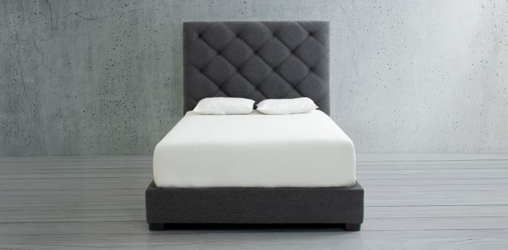 Cabecera Queen Size Alina Gris Oxford