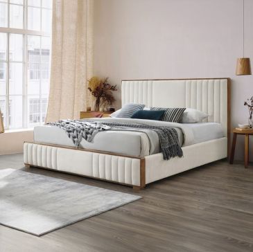 Cama Queen Size Kaleea Gris