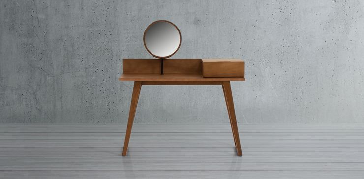 Escritorio Con Espejo Altare Nogal