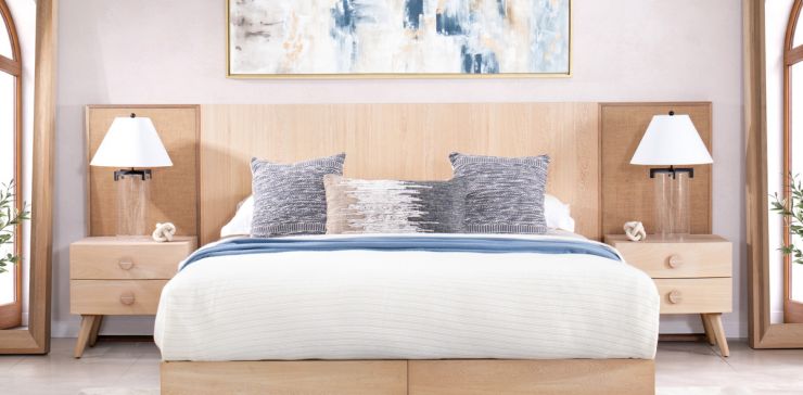 Cabecera King Size Santuario con Burós Moneda