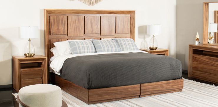 Cama Queen Size Keyser Parota