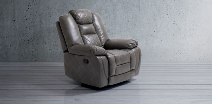 Sillón Reclinable Maxwell II Gris