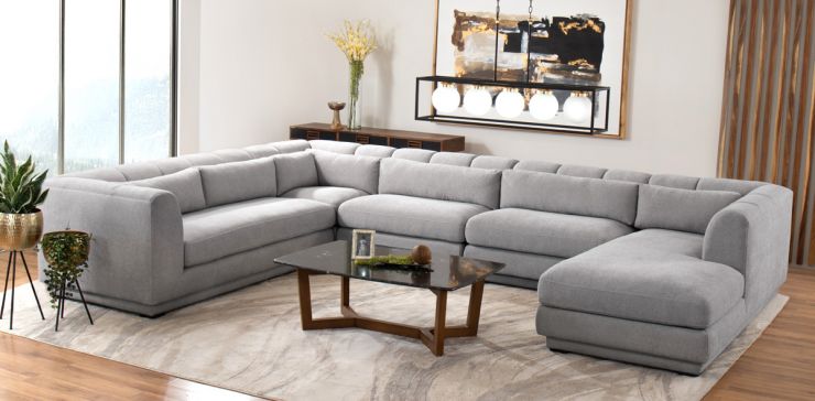 Sala Modular Derecha Davos Gris