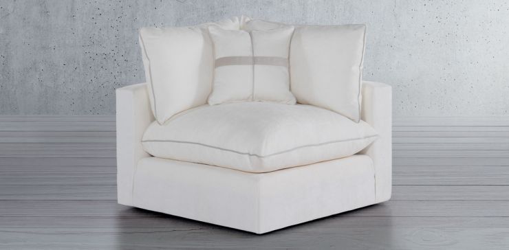 Sillón Esquinero Kitson Beige