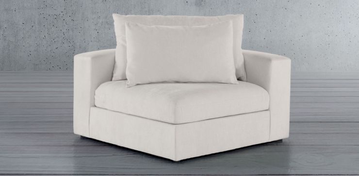 Sillón Esquinero Lemans Blanco