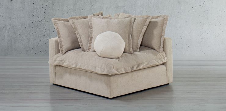 Sillón Esquinero Trivoli Café