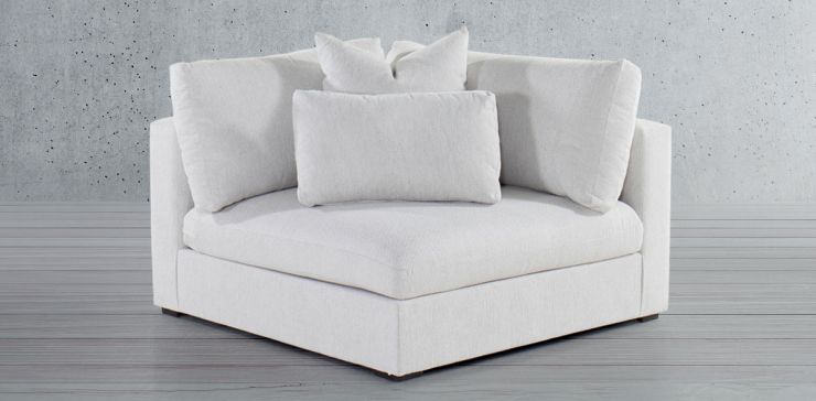 Sillón Esquinero Alexander Gris