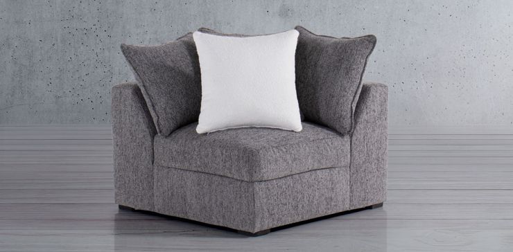 Esquinero Bella Gris Oxford