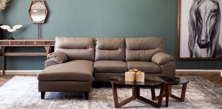Sala Modular Izquierda Fresno Taupe