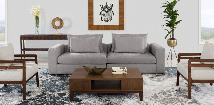 Sofá Lemans Gris 
