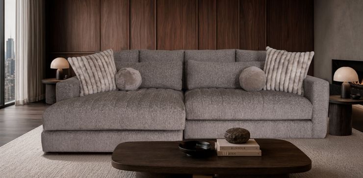 Sala en L Izquierda Arezzo Beige