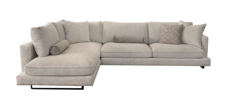Sala en L Izquierda Ontario Beige