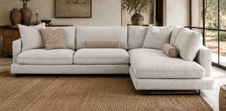 Sala en L Derecha Ontario Beige