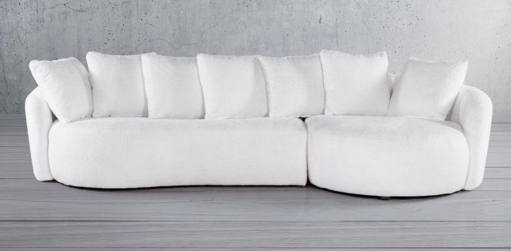 Sala en L Derecha Camila Blanco