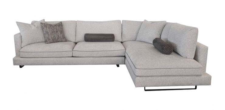 Sala en L Derecha Ontario Gris