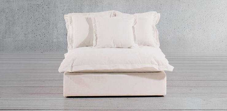 Sillón sin Brazos Trivoli Beige