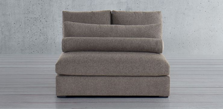 Sillón sin Brazos Alexander Café