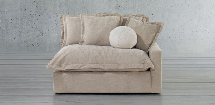 Sillón Derecho Trivoli Café