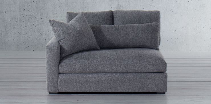 Sillón Izquierdo Alexander Gris