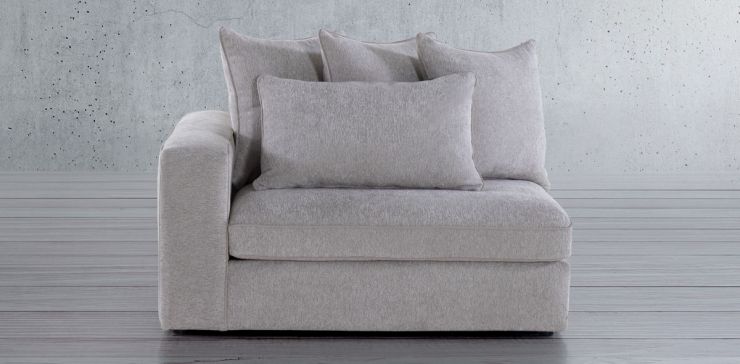 Sillón Izquierdo Kyna Gris