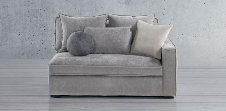 Sillón Derecho Tramontana Gris