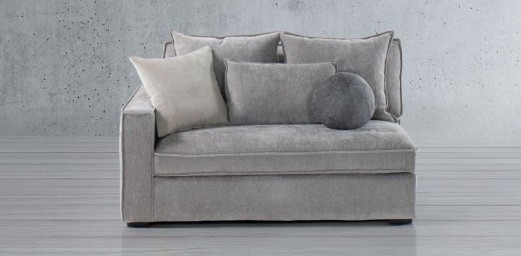 Sillón Izquierdo Tramontana Gris