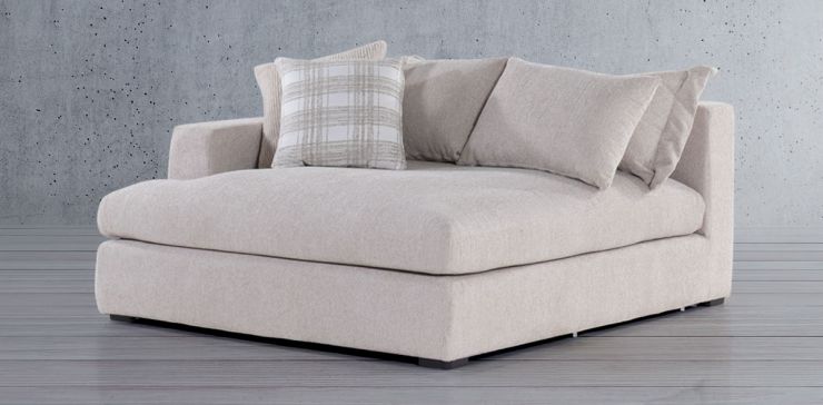 Chaise Brazo Izquierdo Bella Beige