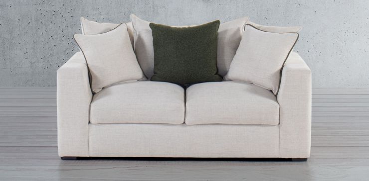 Sofá 2 Plazas Piero Blanco