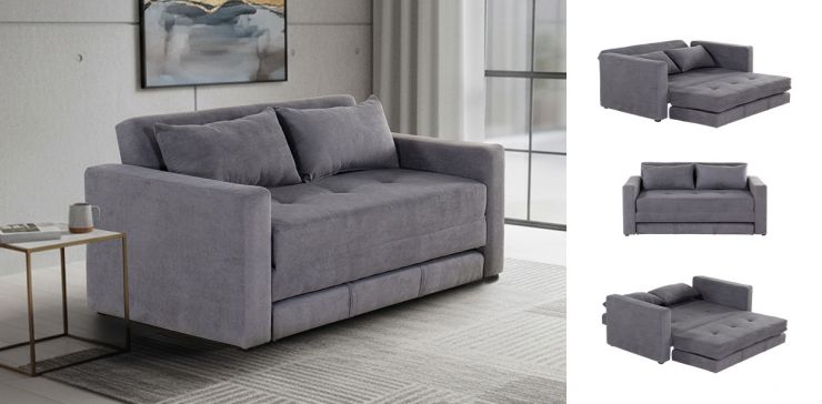 Sofá Cama Beijing Gris