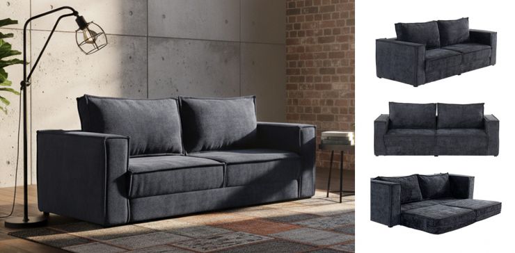 Sofá Cama Genova Gris