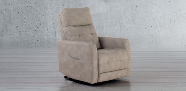 Sillón con Reclinable Eléctrico Olimpia PL Beige