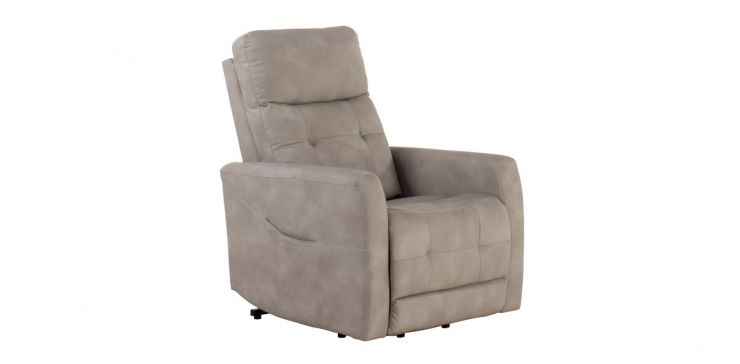 Sillón con Reclinable Eléctrico Olimpia PL Beige