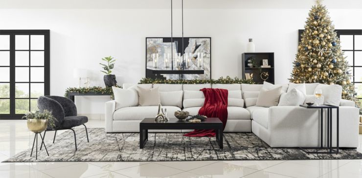 Sala Modular Alexander Blanca 4 Piezas