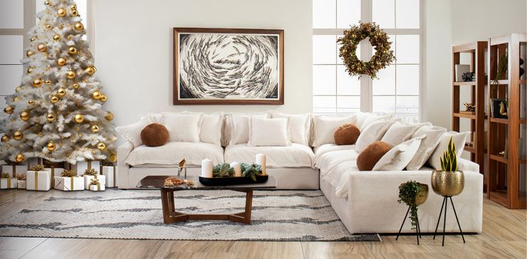 Sala Modular Trivoli Beige 5 Piezas