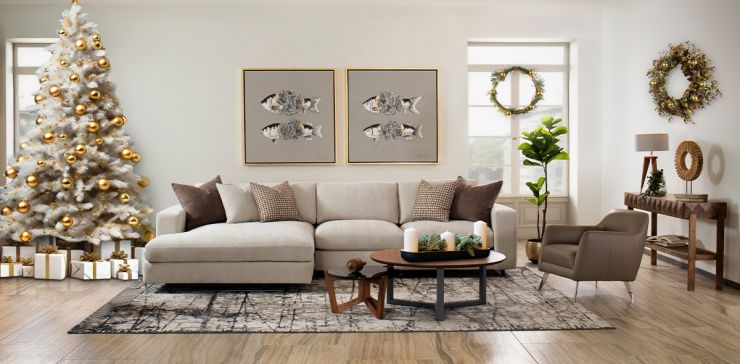 Sala en L Izquierda Westford Beige