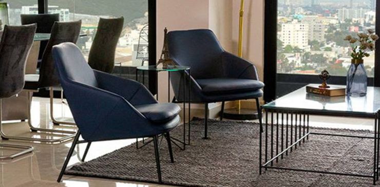 Sillón Treinta Y Siete Azul