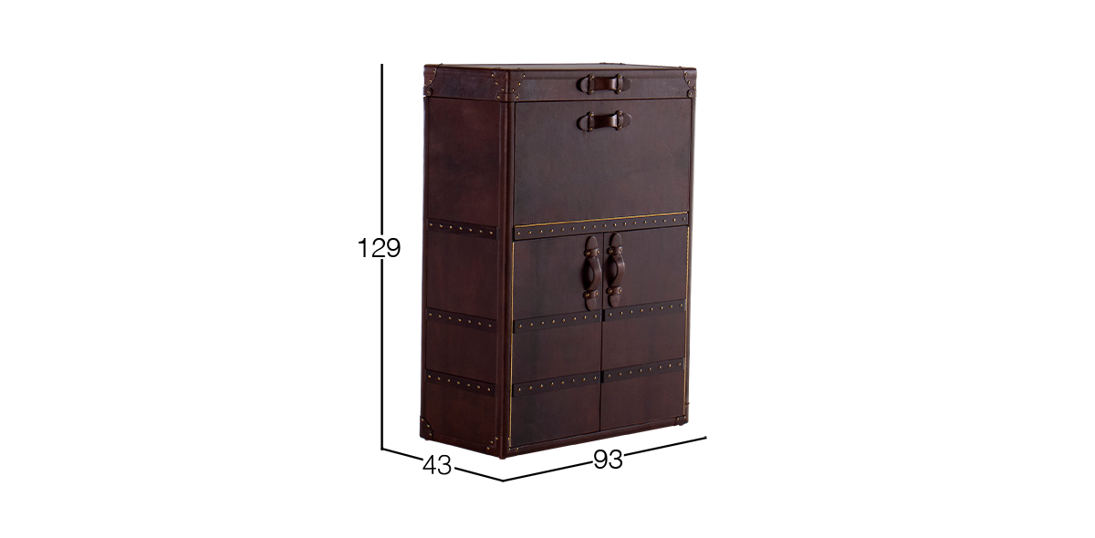 Mueble Bar Bamberg Moka