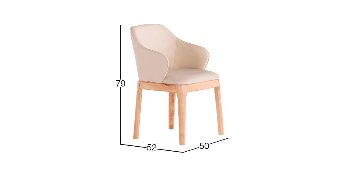 Silla Viseo Beige