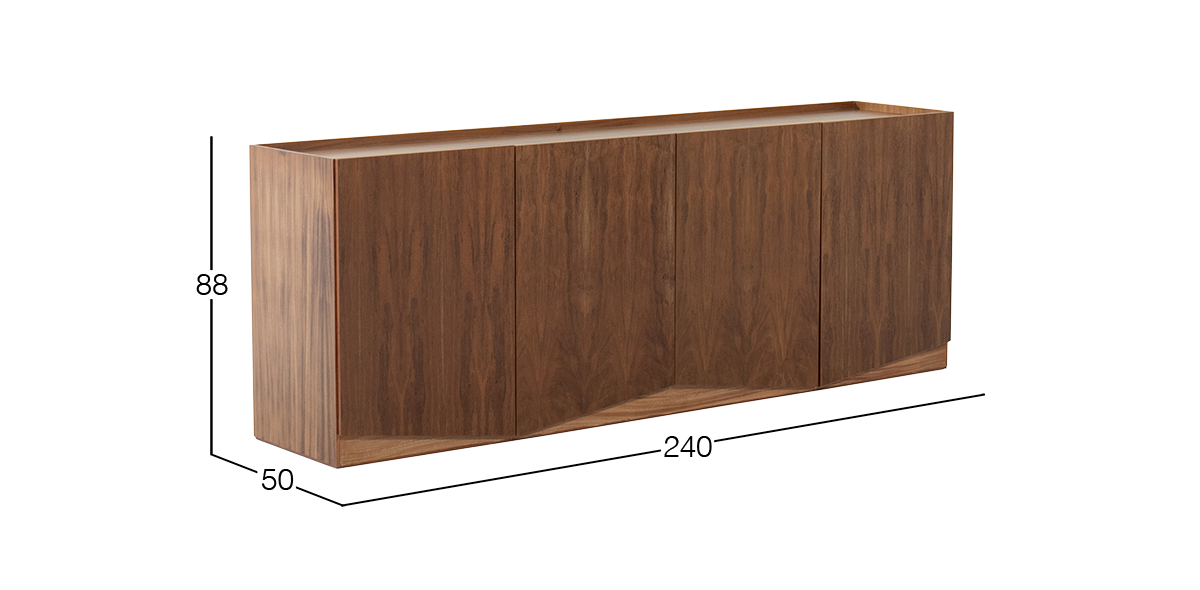 Buffet 240 cm Parota Ravello