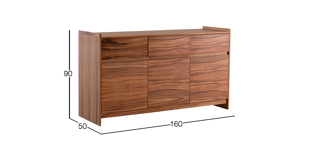 Buffet 160 cm Barcelona Parota