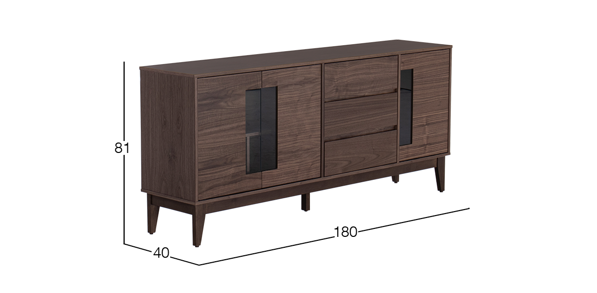 Buffet 180 cm Kore Nogal